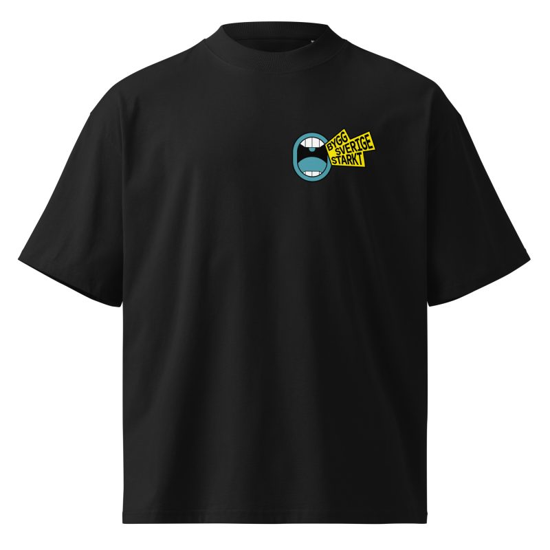 Unisex t-shirt Bygg Sverige starkt